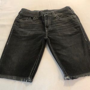 Pre-Loved Men Denim True Religion Jean Shorts Size 34